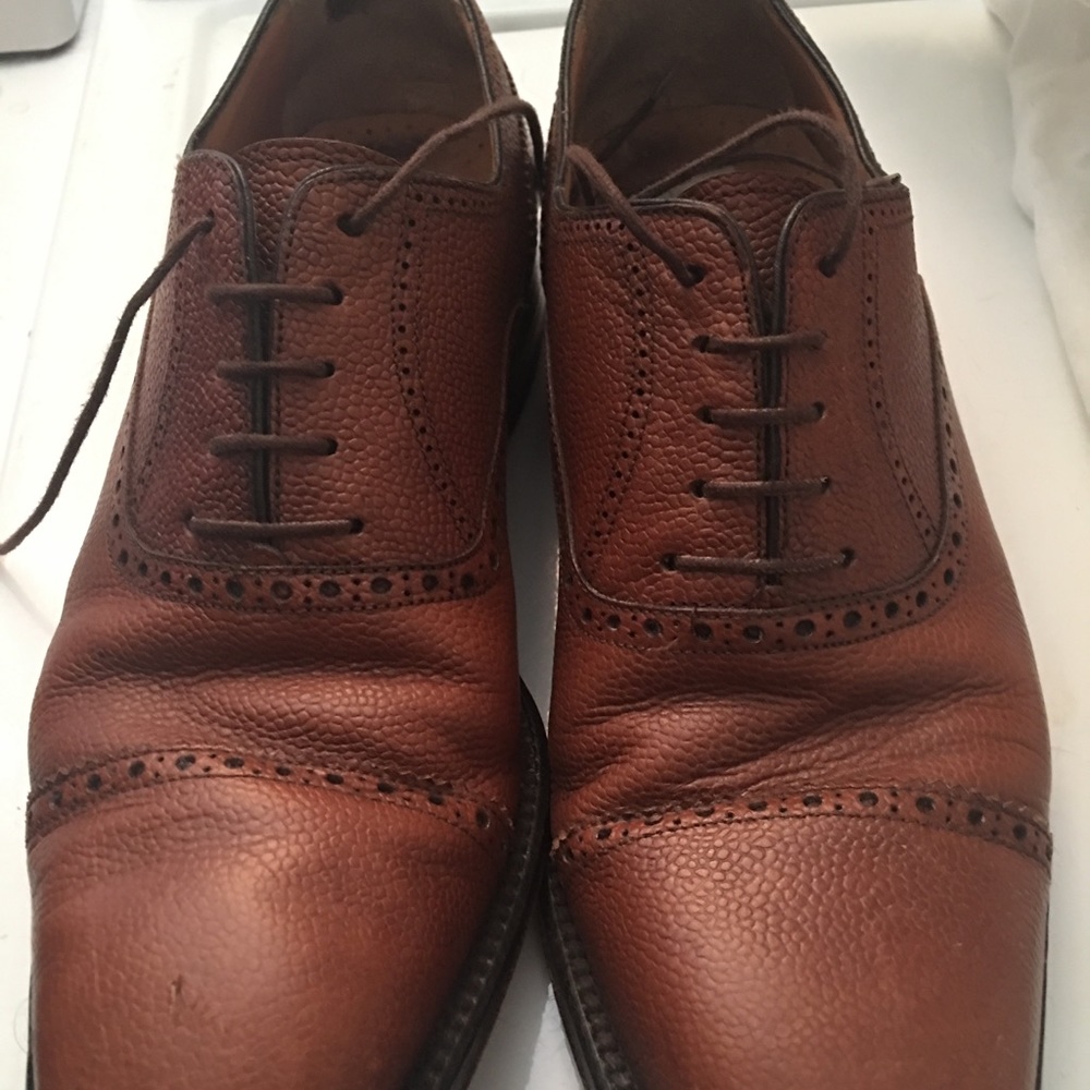 Italian leather dress shoes men’s size 6.5